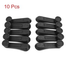 10 Stk schwarz Kunststoff