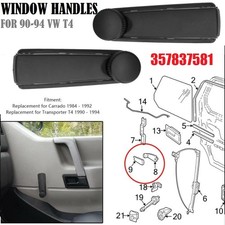 2x Fensterkurbel Kurbel
