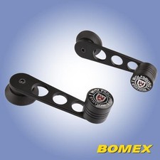 Fensterkurbel, Paar, schwarz